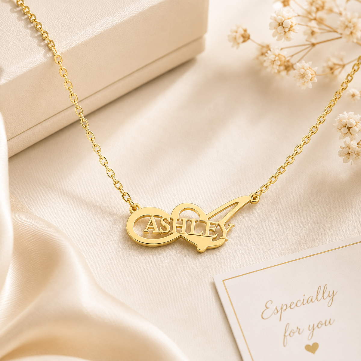Personalized Initial & Name Necklace
