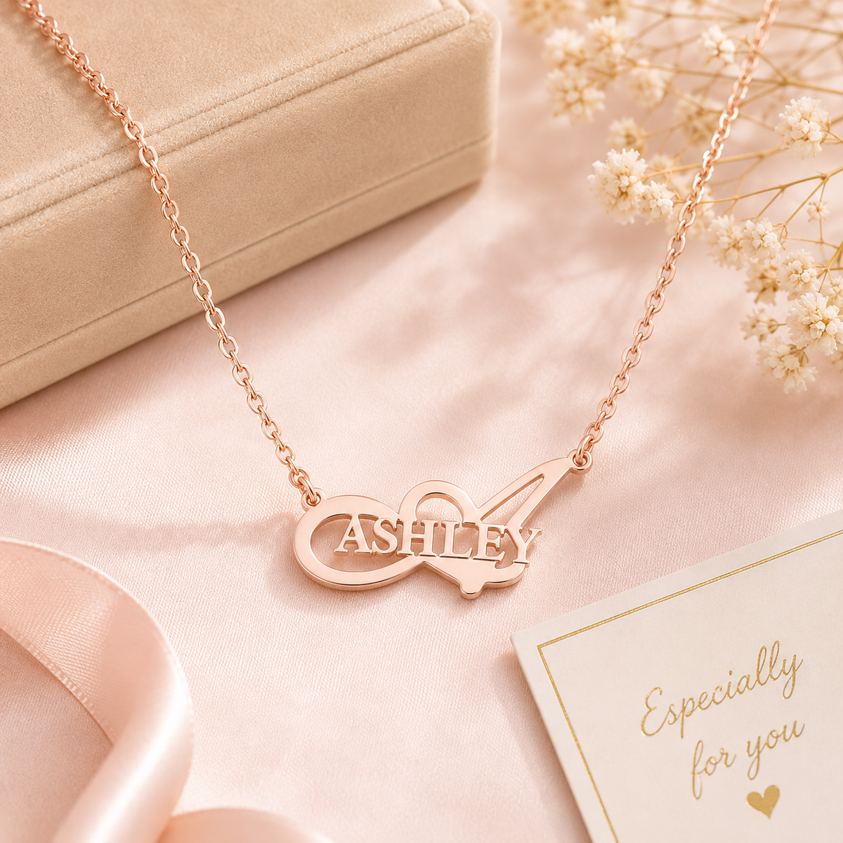 Personalized Initial & Name Necklace